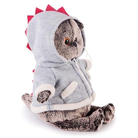 Soft toy "Basik", in a sweatshirt a dragon, 19 cm