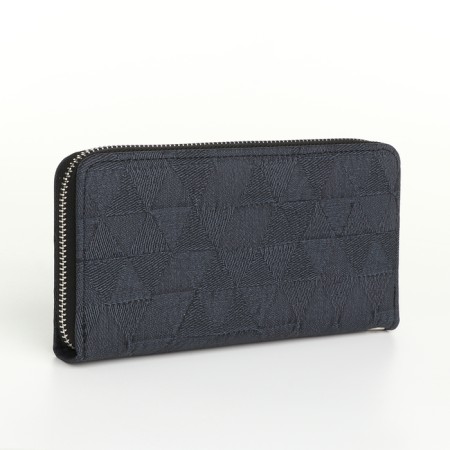 Women's wallet with lightning, black color-1