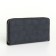 Women's wallet with lightning, black color