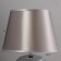 Table lamp "Servtos" E14 40W silver 22x22x34cm