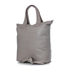 Female bag, artificial leather, 400x360x140 cm, cream