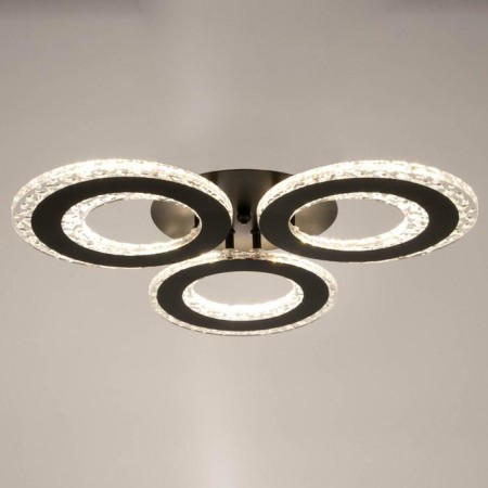 Causteen with PDU 1097/3bk LED 114W Dimmer Black 46x46x8 cm Bayerlux-1