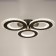 Causteen with PDU 1097/3bk LED 114W Dimmer Black 46x46x8 cm Bayerlux
