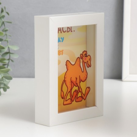 Pig a case of interior plastic "Camel and stocks" 17x12x3.8 cm-1