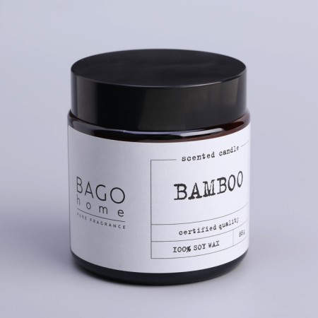 Aromatic candle in the Bamboo Bank, Envisor Wax, 88 g-8