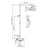 The shower system Wasserkraft A114.160.218.cb Thermo, tropical shower, thermostat, black/chrome 101151