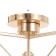 Arlett chandelier 3x60W E27 gold 54x54x26cm Ritter