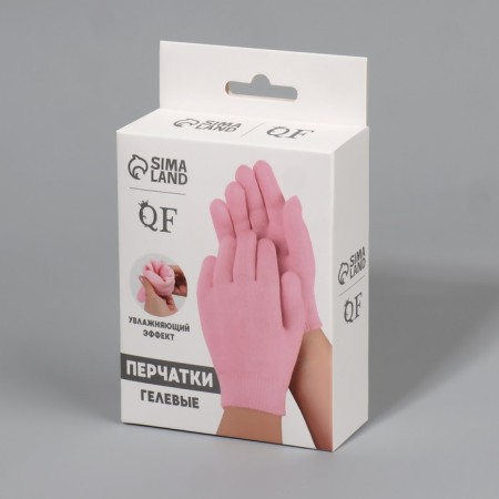Gloves gel, moisturizing, one size, pink color-7