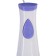 Luazon LBR-23 blender, submersible, 250 watts, 1 speed, white-violet