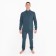 Male thermal underwear, size 54-56 (height 170-176 cm), gray color, fleece, 100% polyester