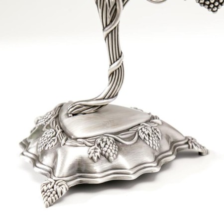 Summary Metal for 3 candles "Vine vine" 24.5x27.5x12 cm-2