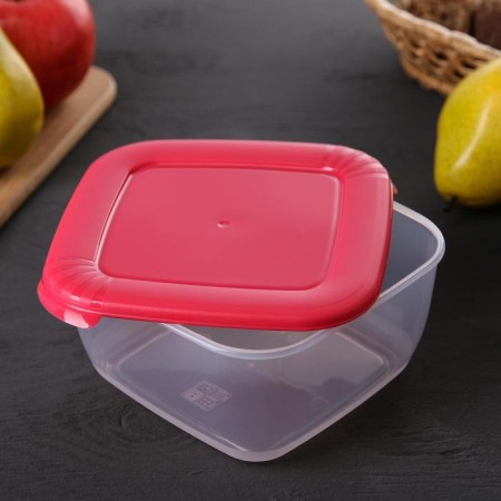 A set of food containers "Light", 3 pcs: 460 ml, 950 ml, 1.5 l, color mix-2
