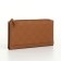 Women's wallet on magnets, brown color