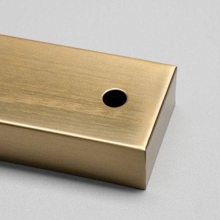 The base for the lamp "Linear-5" copper 60x5x2cm-2