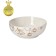 Porcelain shade “Festive mood”, 580 ml, d = 15.5 cm, white color, white