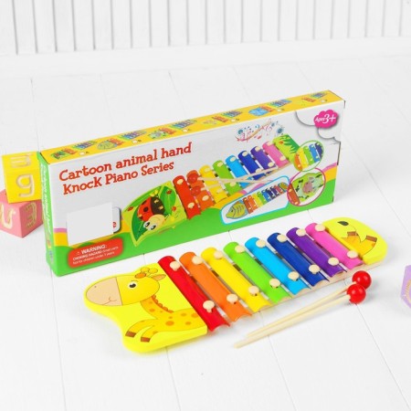 Musical toy "Metallophone. Giraffe ", 8 tones-2