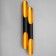 Sconces "bambo" 4he27 Black-gold 60x6x6cm