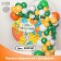 The into a balloon for the photo zone "Safari", a set of 96 pcs.