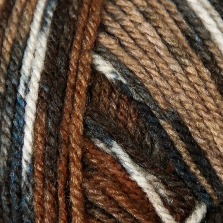 Yarn "Crazy Color" 25% wool, 75% acrylic 260m/100g (171 print)-2