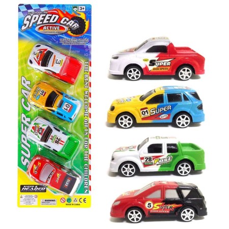 The inertial “Race” machine, set 4 pcs.