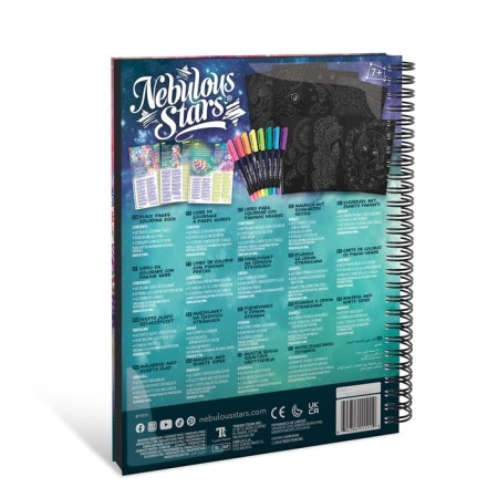 Coloring for girls Nebulous Stars Coralia-10