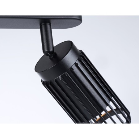 STAST NASTEN-POTOPLE WHOWER WITH AMBRELLA LIGHT, Techno Family, TN51685, 2XGU10, Black Color Black-4