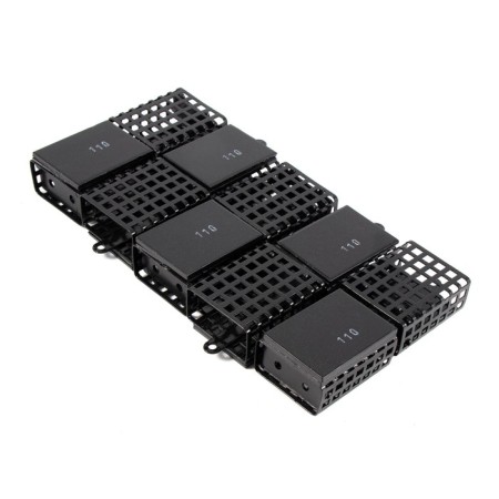 Feeding feeder Yaman rectangular 110 g, metal, removable plastic bottom, packaging 10 pcs. 10694-1