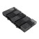 Feeding feeder Yaman rectangular 110 g, metal, removable plastic bottom, packaging 10 pcs. 10694