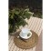Tea service Avvir Carve, 12 items: 6 cups 190 ml, 6 saucers, glass ceramics, white color