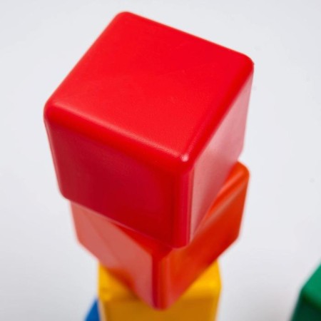 Set of colored cubes, 6 × 6 cm, 12 pieces-7