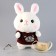Soft toy "Bunny" in a blouse, 25 cm, color mix