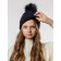 Female ISee hat, size 52-56, black color