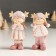 Souvenir Polystone "Baby/Baby in pink, with horns on a hat, stands" MIX 3x4.5x9 cm