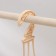 Street Kashpo with a basal watering "Malva" 4.7 l, cream color, suspension as a gift