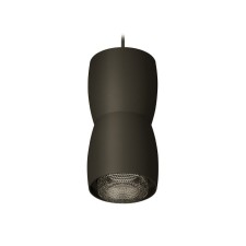 A set of suspended lamp with composite crystal Ambrella Light, Techno, XP1142032, Gu5.3, Black Sand Color