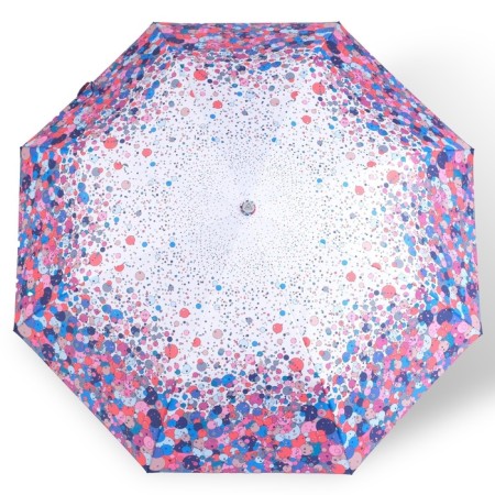 Automatic "blot" umbrella, lightweight, Eponge, 3 additions, 8 spokes, r = 52 cm, multi -colored-4