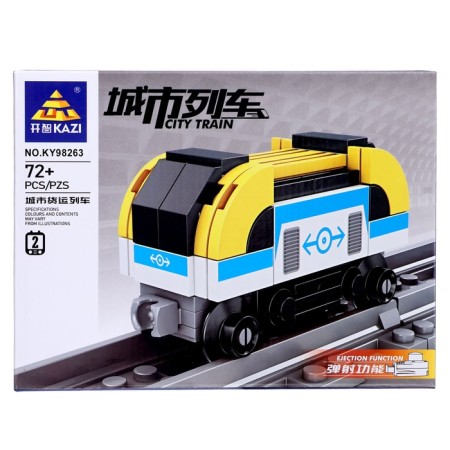Designer "railway. Electric locomotive ", with launch, 72 parts-3