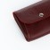 Monetnik on the button, Textura, burgundy color