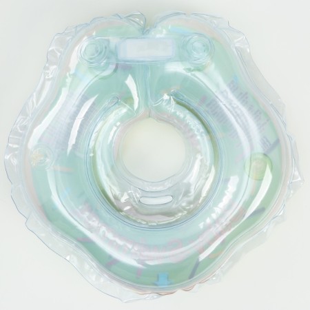 Circle on the neck, half -cream, peppermint color-1