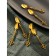 A set of teaspoons “Key”, length 10 cm, 6 pcs, gold color