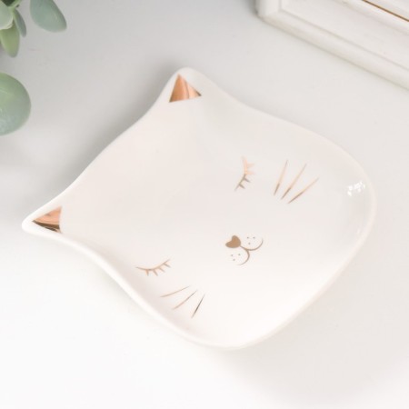 Souvenir Ceramics stand for the Ring "Cathedral Catfish" 8x10x1.2 cm-1