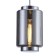 Squirry of suspended Mantra Jarras, E27, 1x20W, 460 mm, chromium color