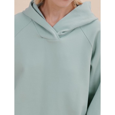 Female hoodies, size m, color menthol-2