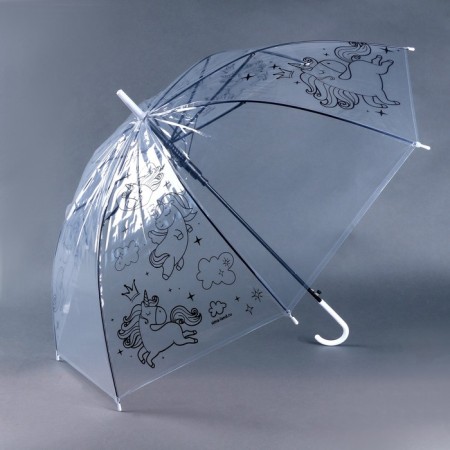 Umbrella Painting "Unicorn" + Markers-1