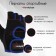 Gloves sports onlytop, p. L, black/blue color