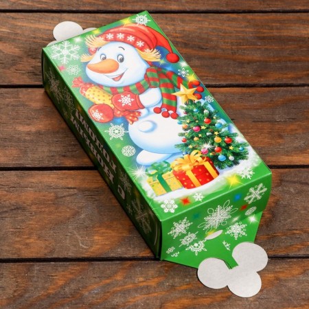 Gift box "Snowman with candy" 22 x 11.2 x 5.5 cm-2