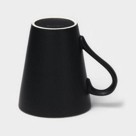 Porcelain mug Magistro Matt Black, 350 ml-2