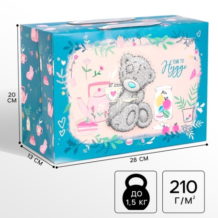 Package-Korobok, 28 x 20 x 13 cm "Time to Hygge", packaging, me to you