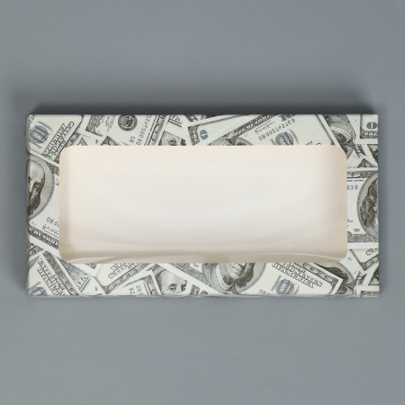 Chocolate box, confectionery packaging, “bribe”, with a window, 17.3 x 8.8 x 1.5 cm-2