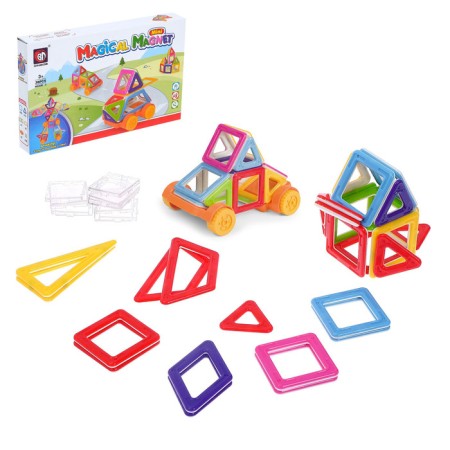 Magnetic designer "Mini-magic magnet", 38 parts